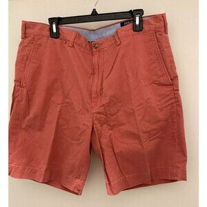 Ralph Lauren The Polo Chino Shorts Mens Size 38 Salmon Stretch Cotton Twill